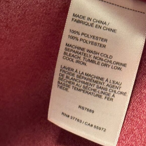 Rafaella Womens Floral Button-Up Blouse Sz 3X Polyester Jacket blouse. NWT - Picture 4 of 12